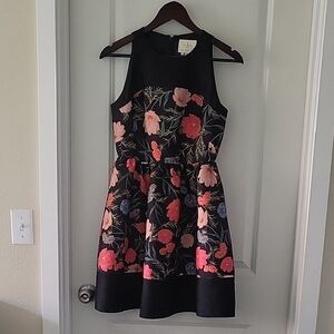 ♠️ Kate Spade floral Sleeveless Dress w/pockets